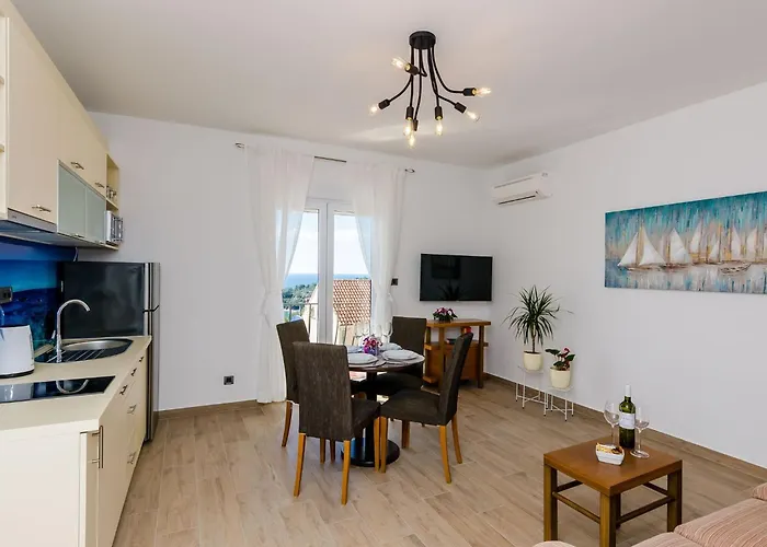 公寓 Knego - Comfort One Bedroom With Balcony And Sea View 米利尼