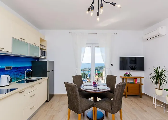Knego - Comfort One Bedroom With Balcony And Sea View Appartement Mlini